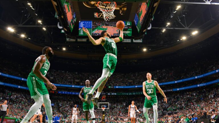 Celtics win 18th NBA championship with 106 88 Game 5 victory