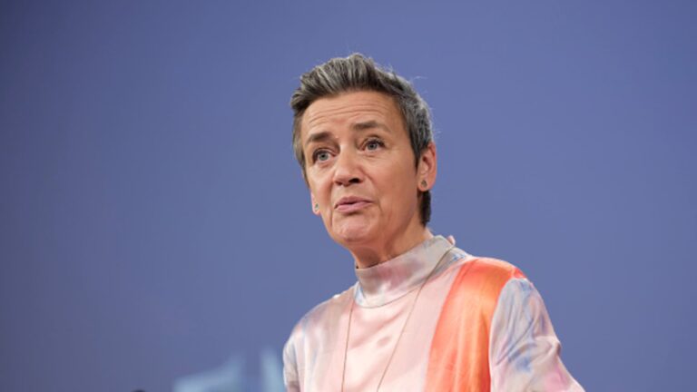 EU to challenge US China strategically on trade Vestager says