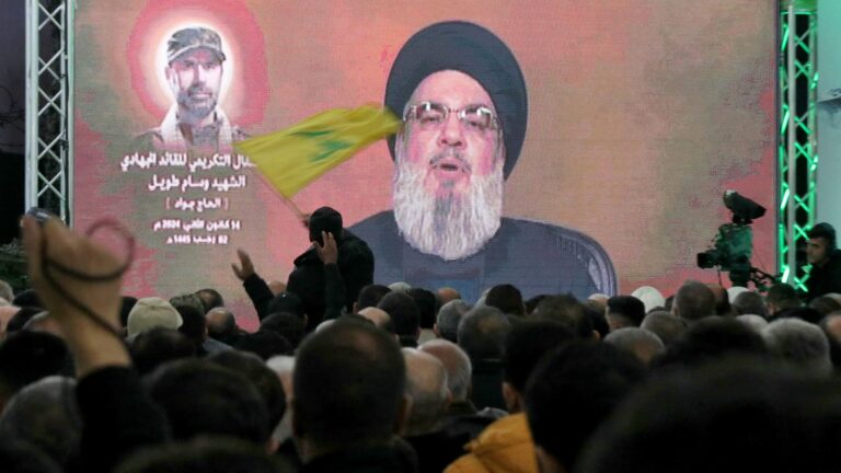 Hezbollah leader warns Israel of war with no red lines