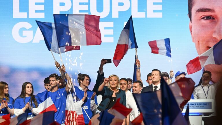 Le Pens far right National Rally election gains