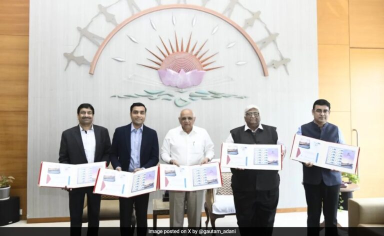 Special Postage Stamp To Commemorate 25 Years Of Adani Groups