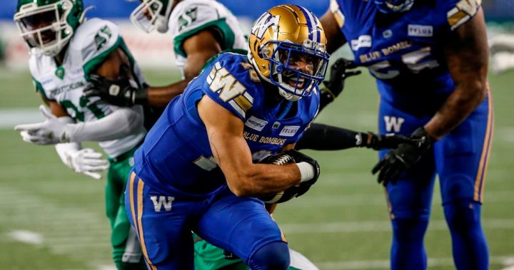 Bombers route Riders to advance to 111th Grey Cup