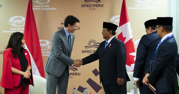 Canada Indonesia agree to trade pact as APEC summit braces