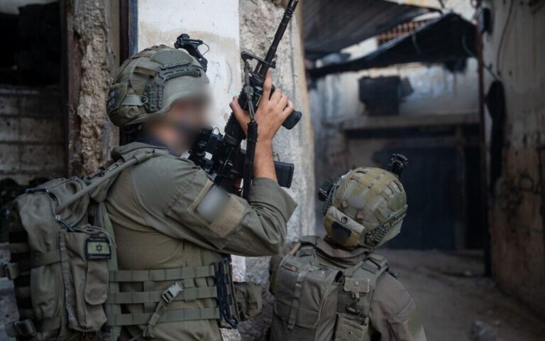 Nine Palestinian gunmen killed during two day raid in Jenin area