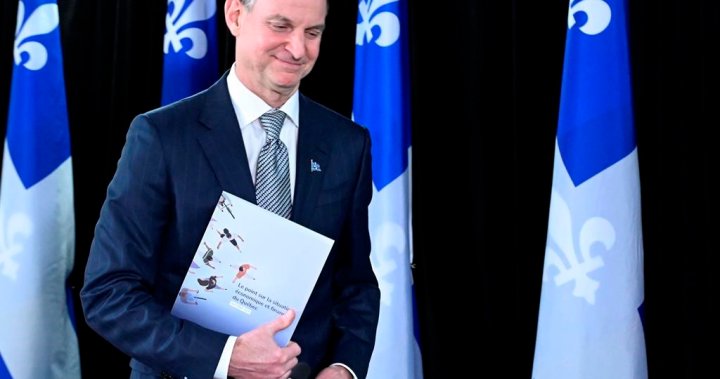 Quebec economic update 21B in new spending end of