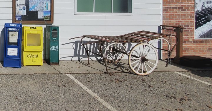 ‘Its a piece of history Antique wagon stolen from Westbank