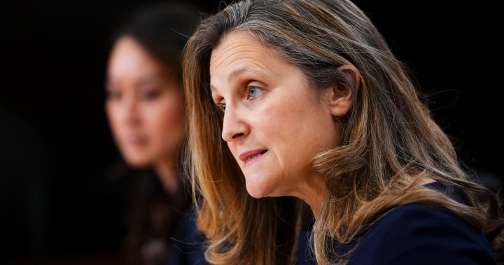 ‘Step up Freeland urges provinces to follow Ottawa on